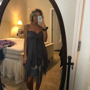 Free People Strapless Dress